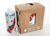 thermal print and apply labeling on dairy